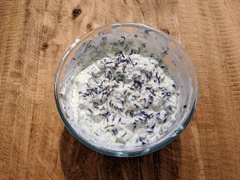 Yoghurt, with Cucumber and Mint